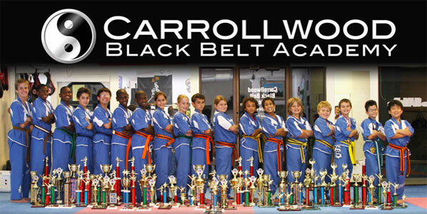 Carroll wood black belt academy logo with so many players image